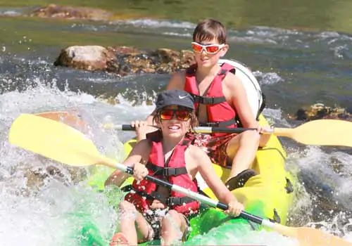 canoe herault enfants